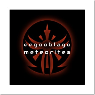 Official "eegooblago meteorites" Meteorite Posters and Art